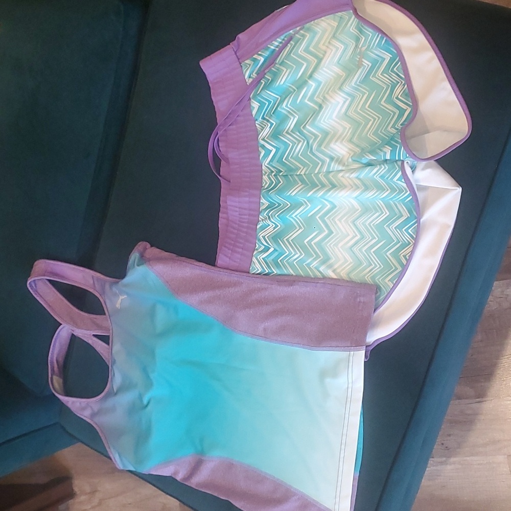 Puma short and tank set